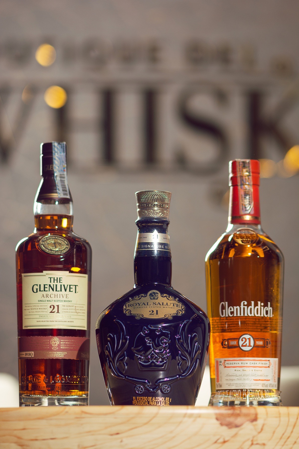 Botellas premium de la colección de La Boutique del Whisky