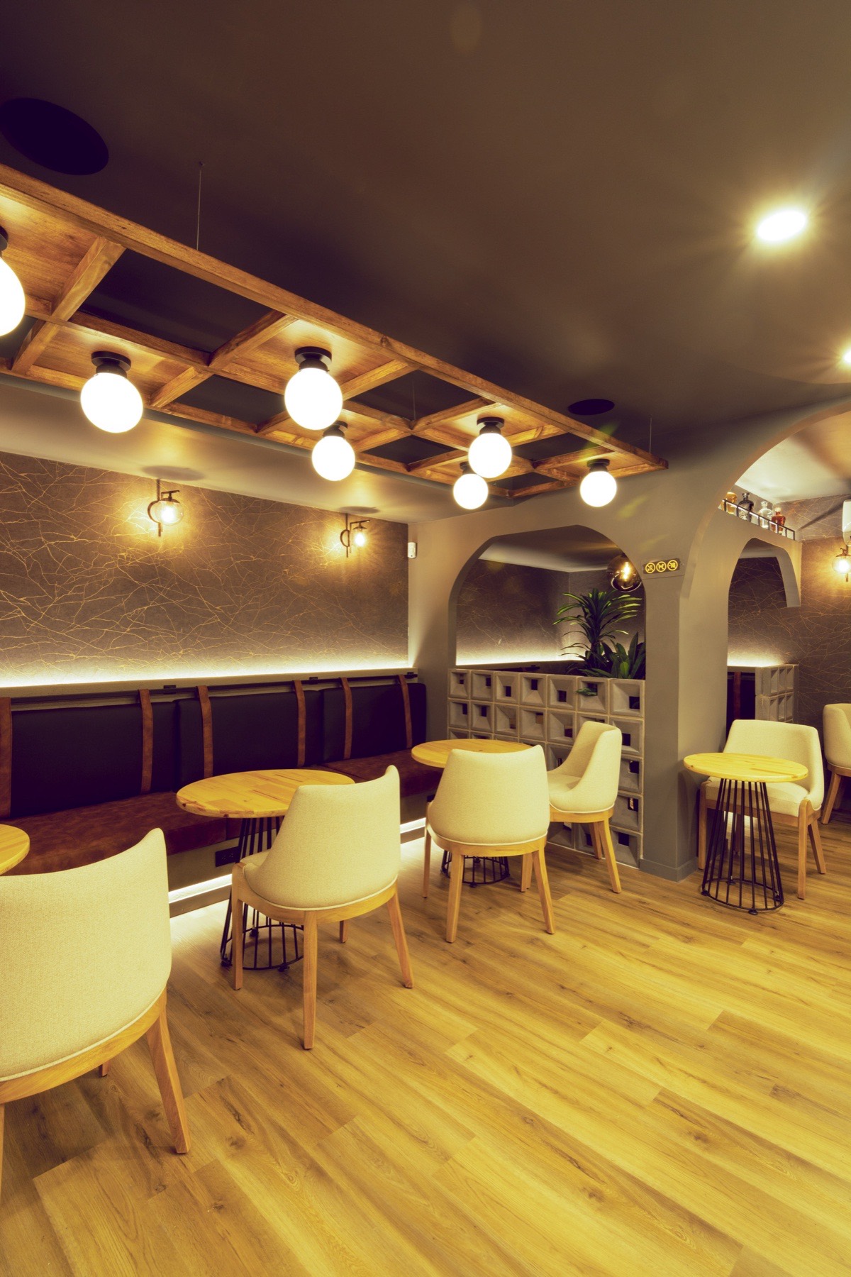 Rincón privado con sillones en La Boutique del Whisky